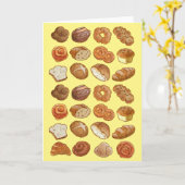 Brotgraukarte Karte (Gelbe Blume)