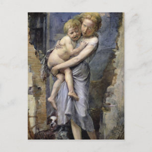 Brother and Sister Postkarte