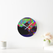 Brother and Sister Supernatural Creatures Runde Wanduhr (Zuhause)