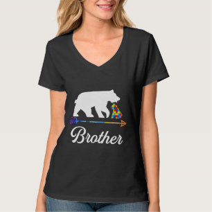 Brother Bären Autismus Bewusstsein Proud Autismus  T-Shirt