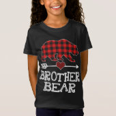 Brother Bear Christmas Pajama Red Kariert Buffalo T-Shirt (Vorderseite)