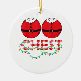 Brother Bear LGBT Weihnachtsregenbogen Pride Gay L Keramik Ornament