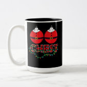 Brother Bear LGBT Weihnachtsregenbogen Pride Gay L Zweifarbige Tasse (Links)