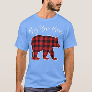 Brother Bear Pajama Red Buffalo Xmas Family Christ T-Shirt