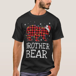 Brother Bear Red Kariert Christmas Pajama Family G T-Shirt