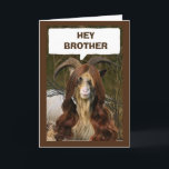 "BROTHER" BEREIT, IHREN GEBURTSTAG ZU FEIERN KARTE<br><div class="desc">VIELEN DANK,  DASS SIE VON EINER MEINER ACHT GESCHICHTEN GESCHAFFEN HABEN!</div>