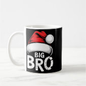 Brother Big Christmas Santa Family Matching Pajama Kaffeetasse (Links)