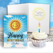 Brother Birthday Niedlich Sun Karte