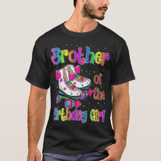 Brother Birthday Rolling Skate Geburtstagsfamilie  T-Shirt