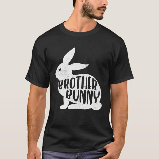 Brother Bunny Cute Matching Family Easter T-Shirt (Vorderseite)