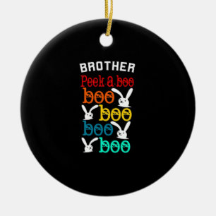 Brother Bunny Game für Neugierige Kinder Erwachsen Keramik Ornament