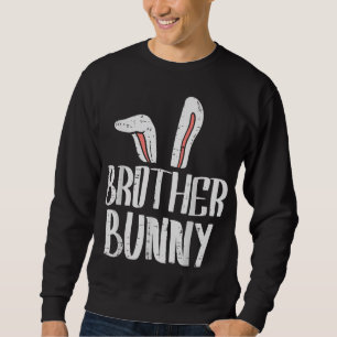 Brother Bunny Oars Niedlich Osterfamilie passt gro Sweatshirt