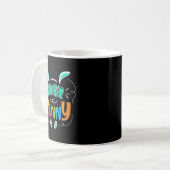 Brother Bunny Premium Tri-blend Kaffeetasse (Vorderseite Links)