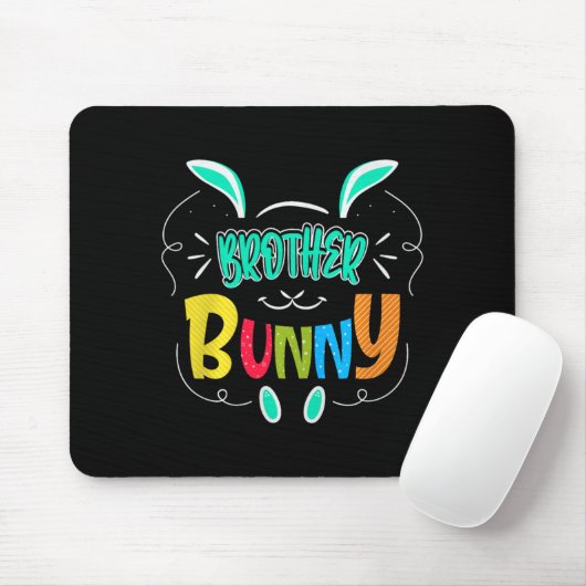 Brother Bunny Premium Tri-blend Mousepad (Mit Mouse)