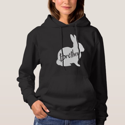 Brother Bunny Rabbit Easter Hoodie (Vorderseite)