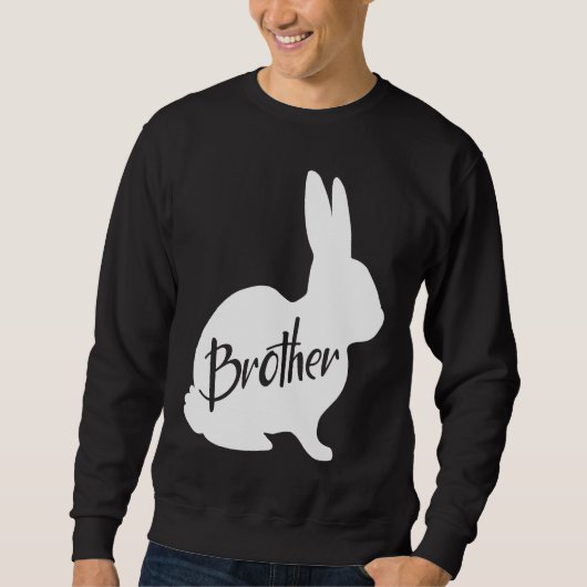 Brother Bunny Rabbit Easter Sweatshirt (Vorderseite)