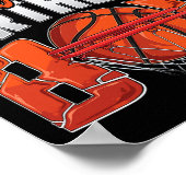 Brother Bysketbyll Birthday Boy Family Byller B-da Poster (Ecke)