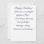 Brother Card Karte (Rückseite)