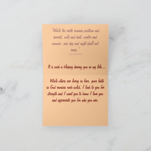 Brother Card Karte (Innenseite)