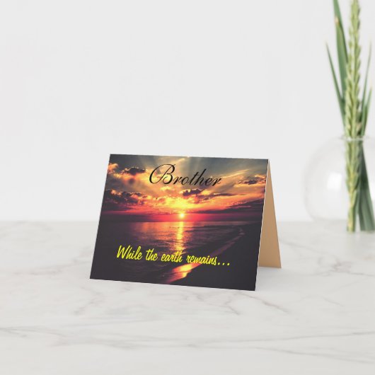 Brother Card Karte (Vorderseite)