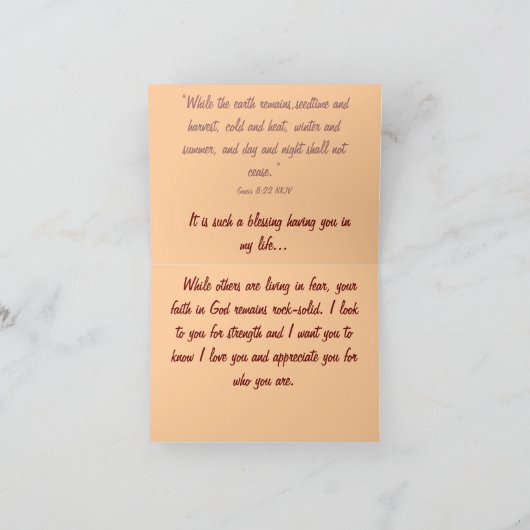 Brother Card Karte (Innenseite)