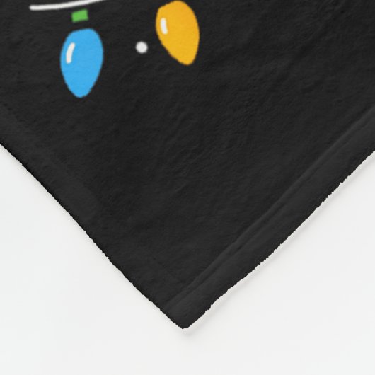 Brother Christmas Crew 2026 Leopard Funny Santa Fa Fleecedecke (Ecke)