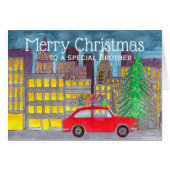 Brother Christmas in the City Customizable (Vorderseite (Horizontal))