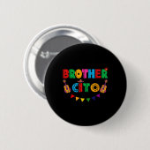 Brother Cito Cinco De Mayo Mexican Party Fiesta Me Button (Vorne & Hinten)