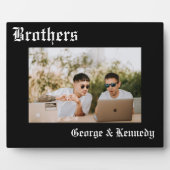 Brother Custom Foto Keepake Geschenk Brother Scrip Fotoplatte (Vorderseite)