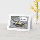BROTHER-DON IST KEIN CRAB (SAGT DER CRAB) KARTE (Gelbe Blume)