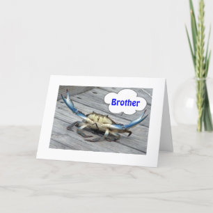 BROTHER-DON IST KEIN CRAB (SAGT DER CRAB) KARTE