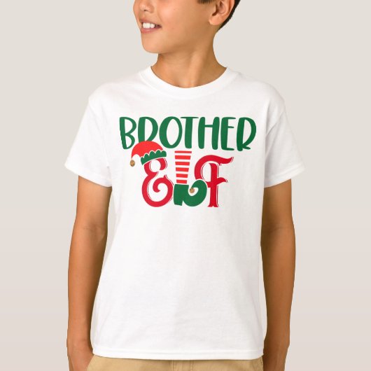 Brother Elf Christmas T-Shirt (Vorderseite)