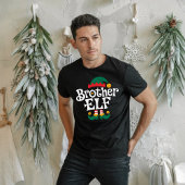 Brother Elf Funny Elf Matching Weihnachtsgeschenk T-Shirt