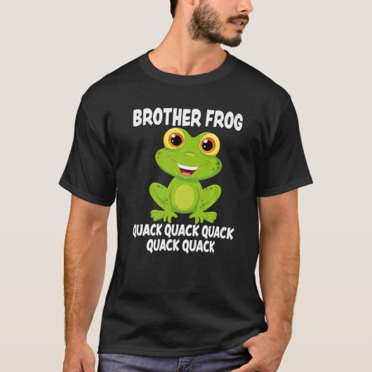 Brother Frog Animal Puck Liebe Amphibian Toad Frog T-Shirt (Vorderseite)
