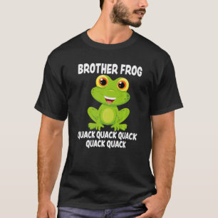 Brother Frog Animal Puck Liebe Amphibian Toad Frog T-Shirt