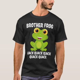 Brother Frog Animal Puck Liebe Amphibian Toad Frog T-Shirt