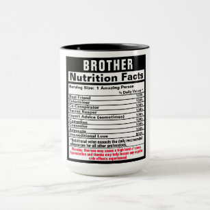 Brother Funny Gift Tasse