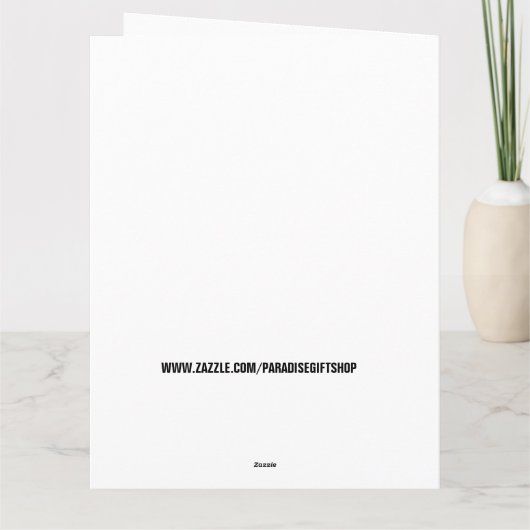 BROTHER FUNNY MONKEY BIRTHDAY ÜBERSICHTE KARTE (Rückseite)