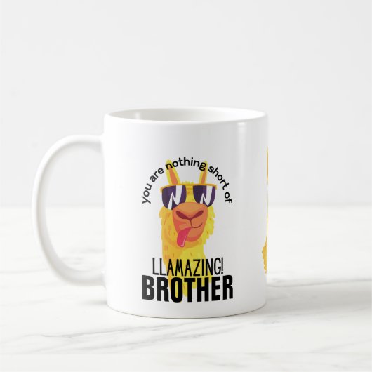 BROTHER FUNNY Sie sind nichts Kurz von Phantastisc Kaffeetasse (Links)