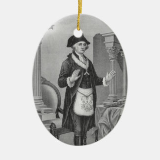 Brother George Washington Keramikornament