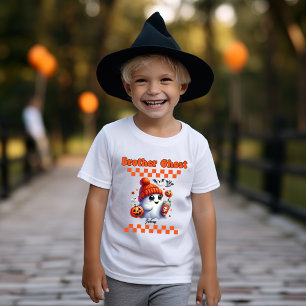 Brother Ghost Personalisiert Name Geschenk für Jun T-Shirt