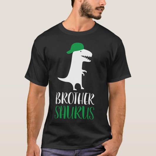 Brother Gift, Brother, Dinosaurier, Brothersaurus T-Shirt (Vorderseite)