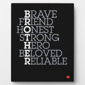 Brother Gift Fotoplatte (Vorderseite)