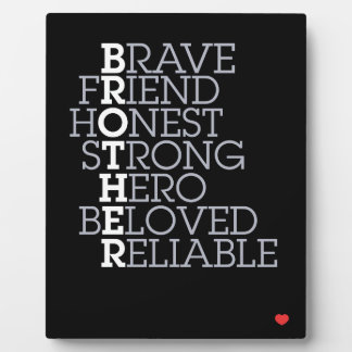 Brother Gift Fotoplatte