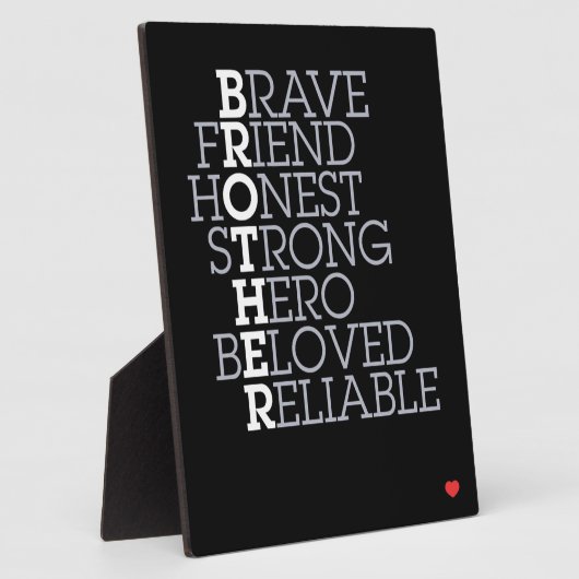 Brother Gift Fotoplatte (Seite)