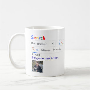 BROTHER GIft FUNNY World's BEST SUARCH Motor Kaffeetasse