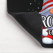 Brother Gnome Christmas Pajamas Matching Family Gr Mousepad (Ecke)