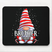 Brother Gnome Christmas Pajamas Matching Family Gr Mousepad (Vorne)