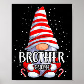 Brother Gnome Christmas Pajamas Matching Family Gr Poster (Vorne)
