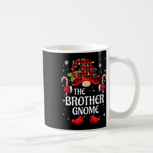 Brother Gnome Matching Christmas Pjs For Family  Kaffeetasse (Rechts)